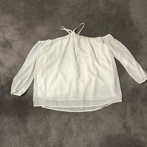 woman’s Vemvan white dress shirt size xl